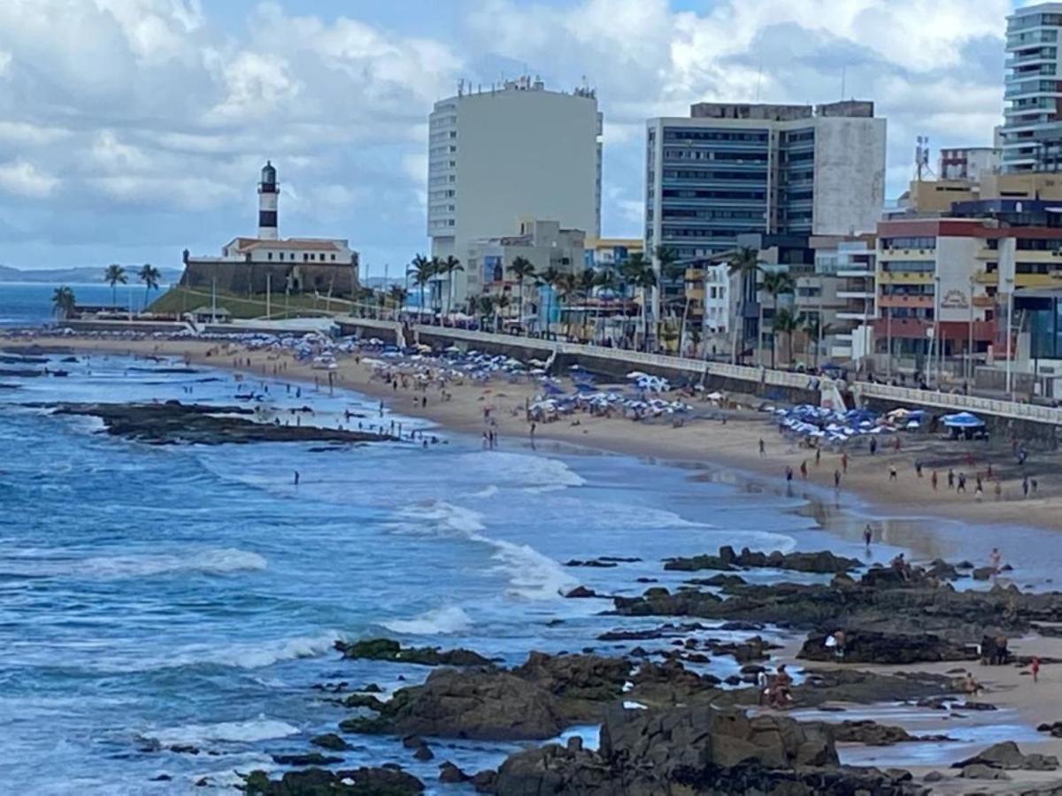 Excelente Localizacao Na Barra -Climatizado-Garagem Apartman Salvador Kültér fotó